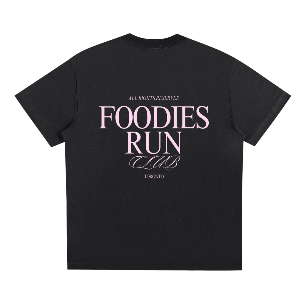 FOODIES COLLECTION SHIRT BLACK/PINK