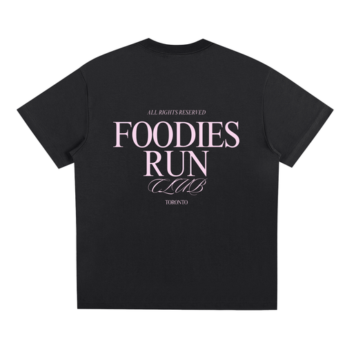 FOODIES COLLECTION SHIRT BLACK/PINK