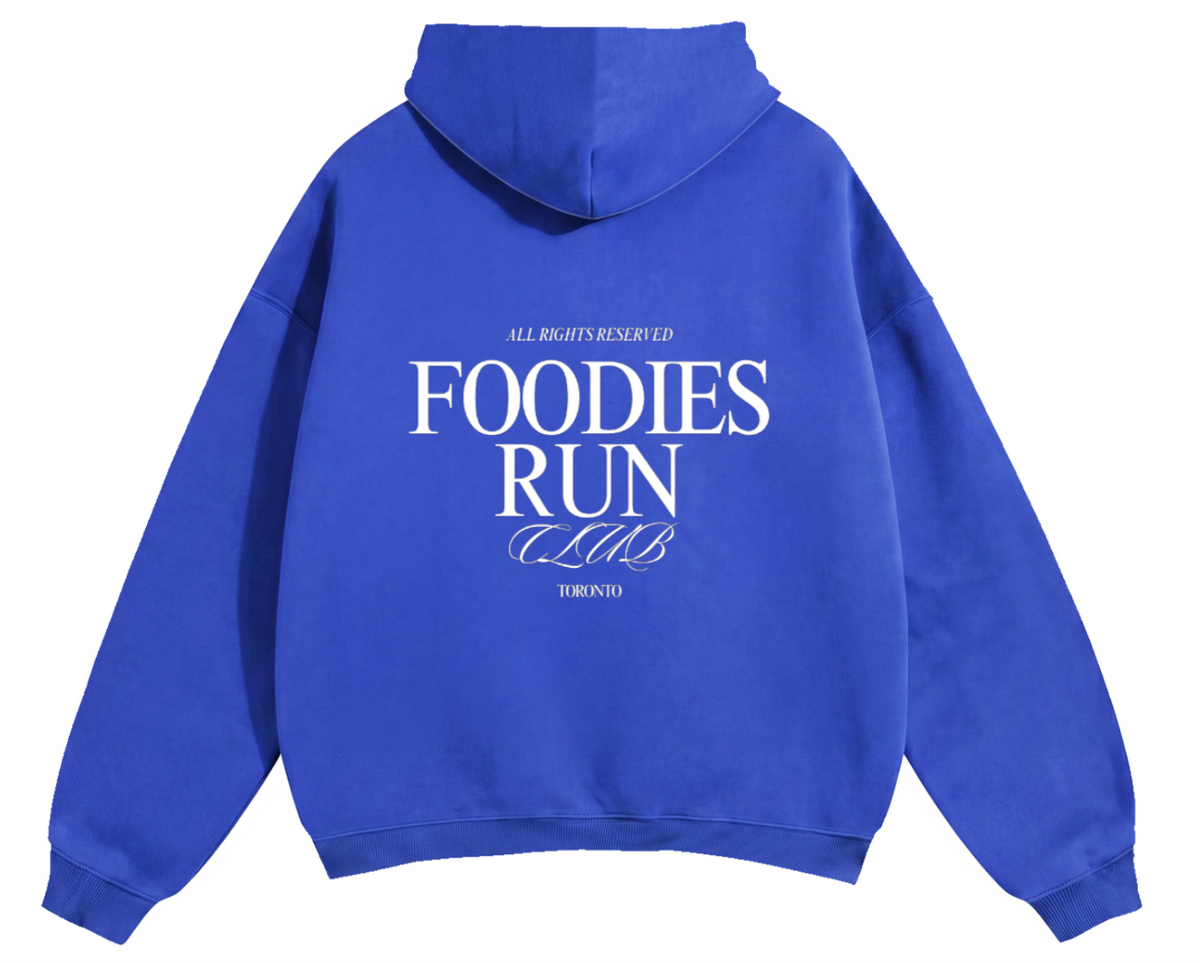 FOODIES COLLECTION HOODIE - BLUE