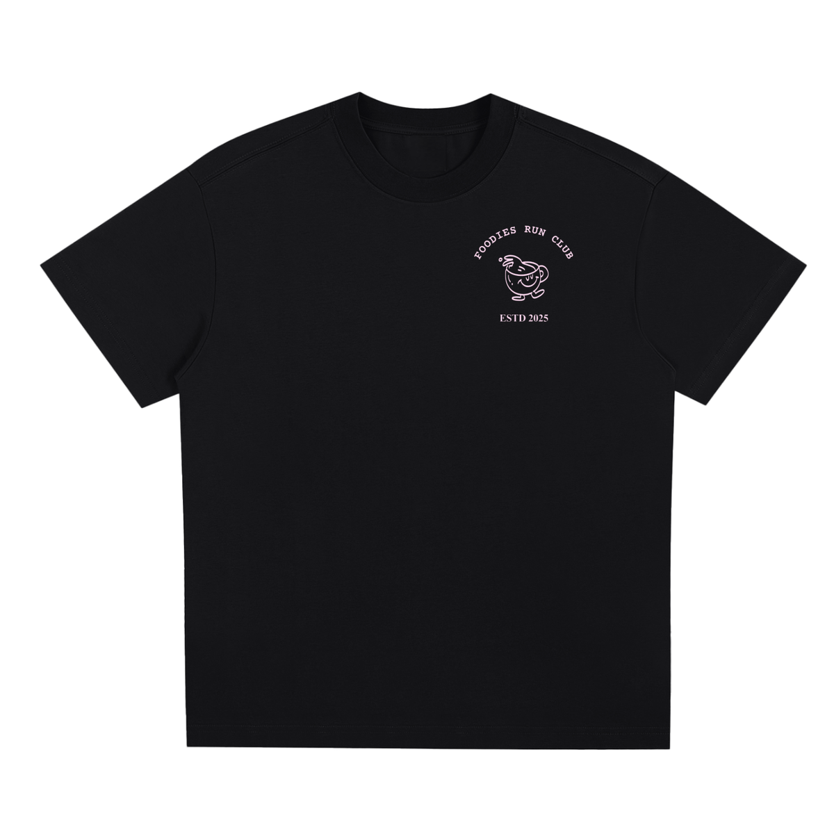 FOODIES COLLECTION SHIRT BLACK/PINK